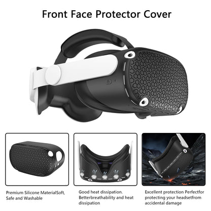 Silicone Protective Cover Shell Case for  VR Headset Head Face Cover Eye Pad Handle Grip Button Cap VR Accessories